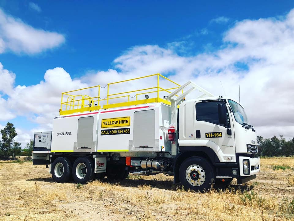 Fuel Truck Hire Australia Wide Yellow Hire